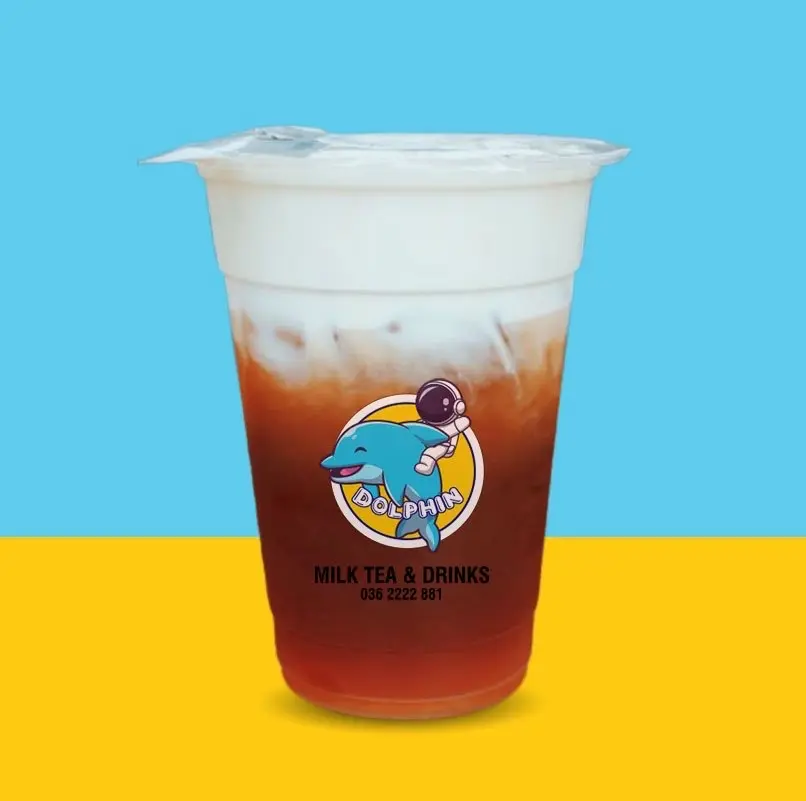 Hình ảnh TRÀ SỮA THÁI ĐỎ FULL TOPPING