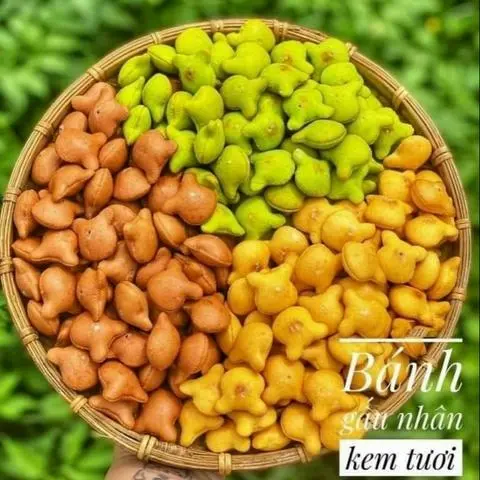 Hình ảnh Bánh Gấu Mix 3 Vị 450g