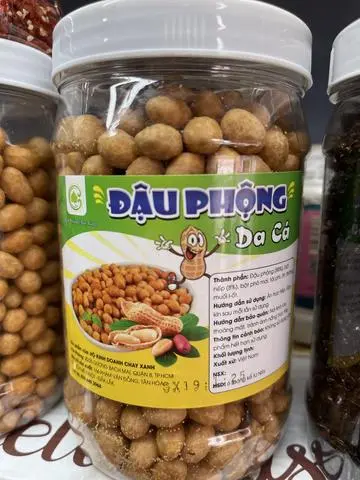 Hình ảnh đậu phông da cá hộp lớn 500g
