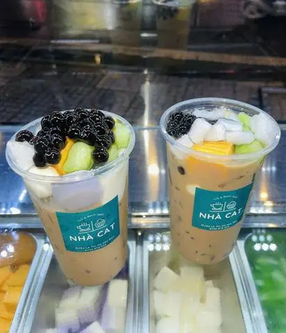 Hình ảnh Trà Sữa Truyền Thống Full Topping