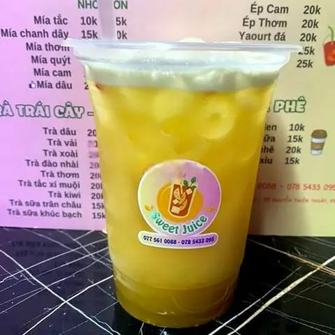 Hình ảnh Mía quýt (ly khổng lồ)