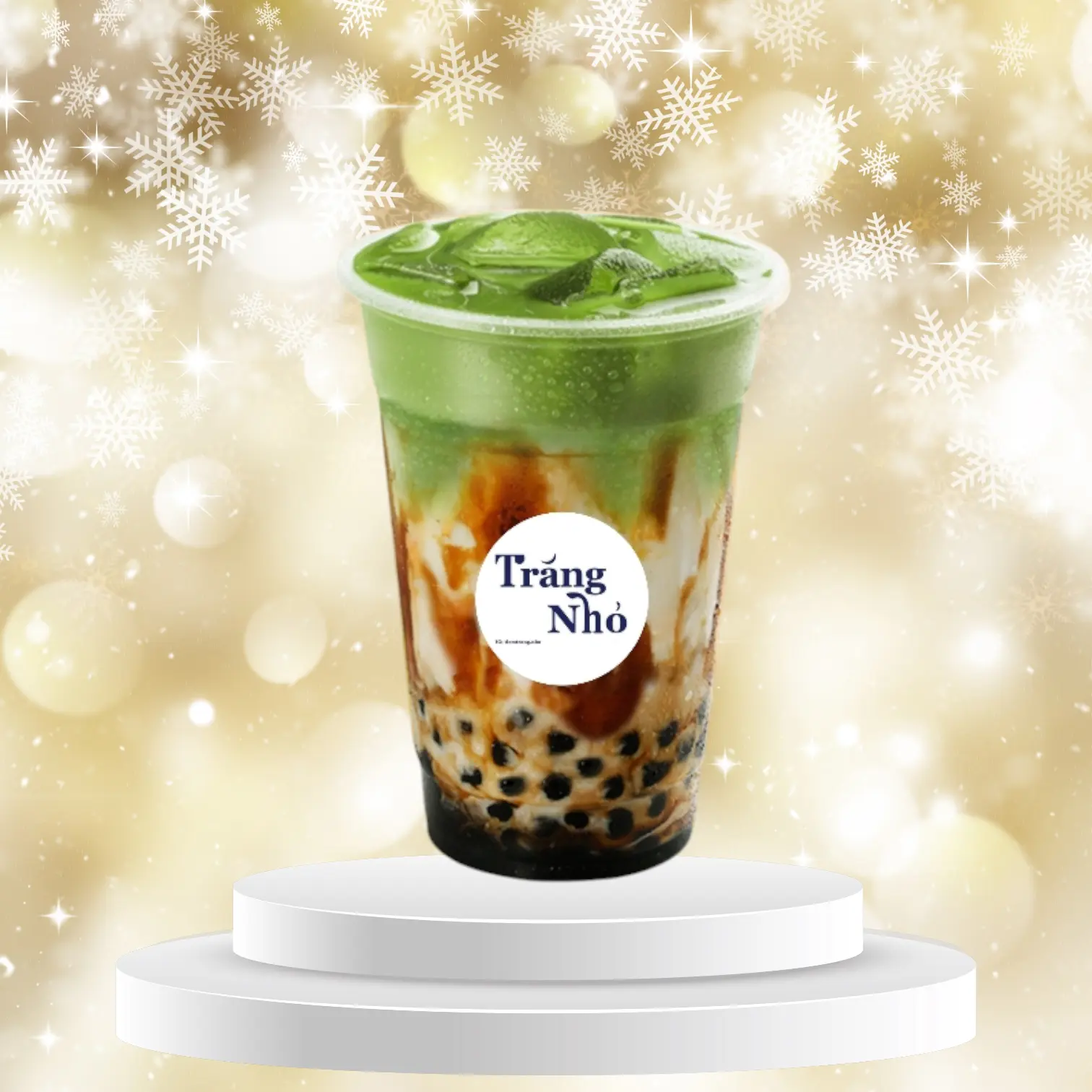 Hình ảnh Matcha Sữa Tươi TC Đường Đen