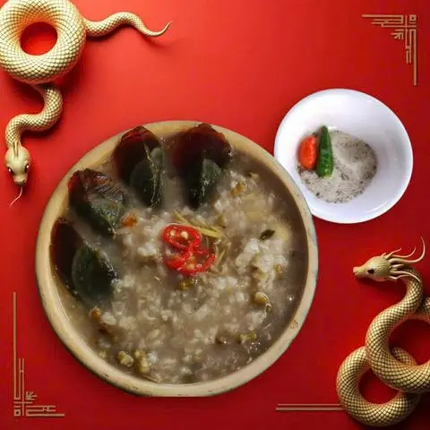 Hình ảnh Cháo Đậu Xanh Hạt Sen 1 Trứng Bách Thảo 