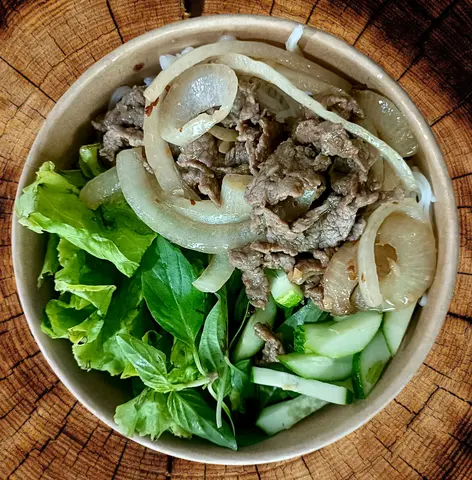 Hình ảnh Bún thịt bò xào