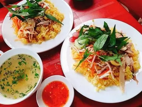 Hình ảnh Cơm gỏi gà