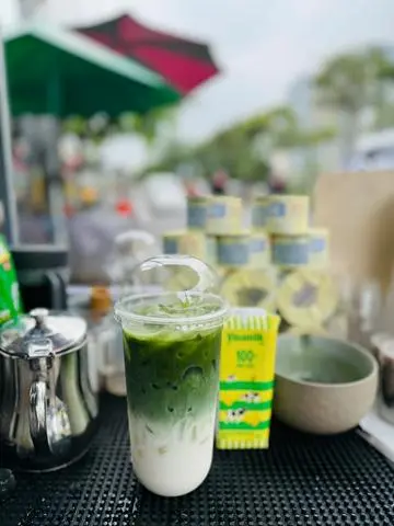 Hình ảnh Matcha sữa chuối