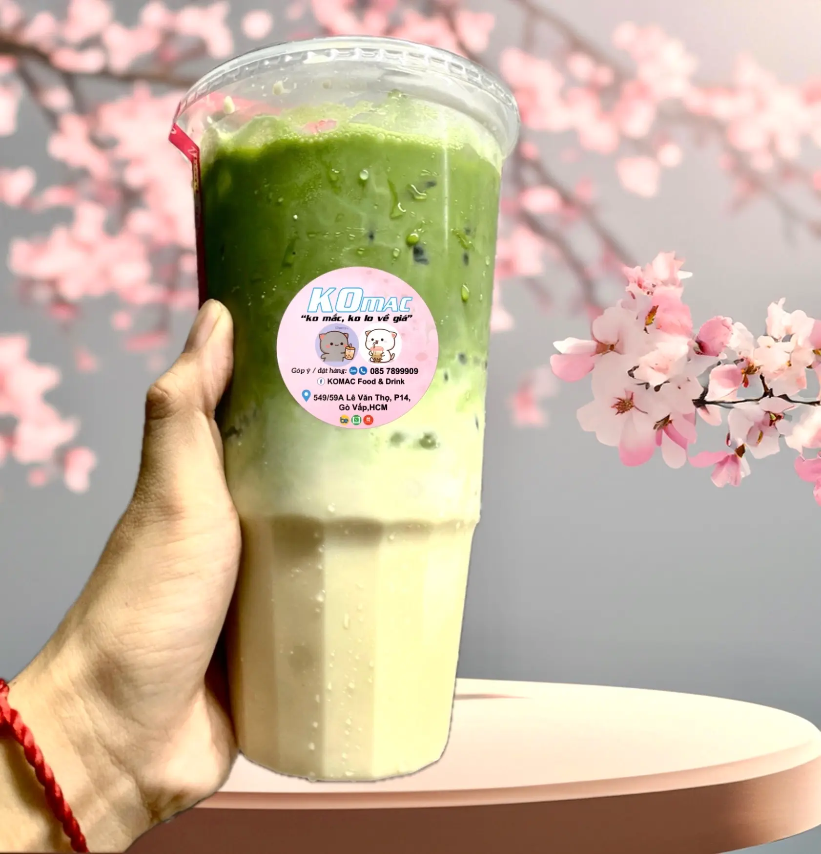 Hình ảnh Matcha Latte 700ML - KOMAC