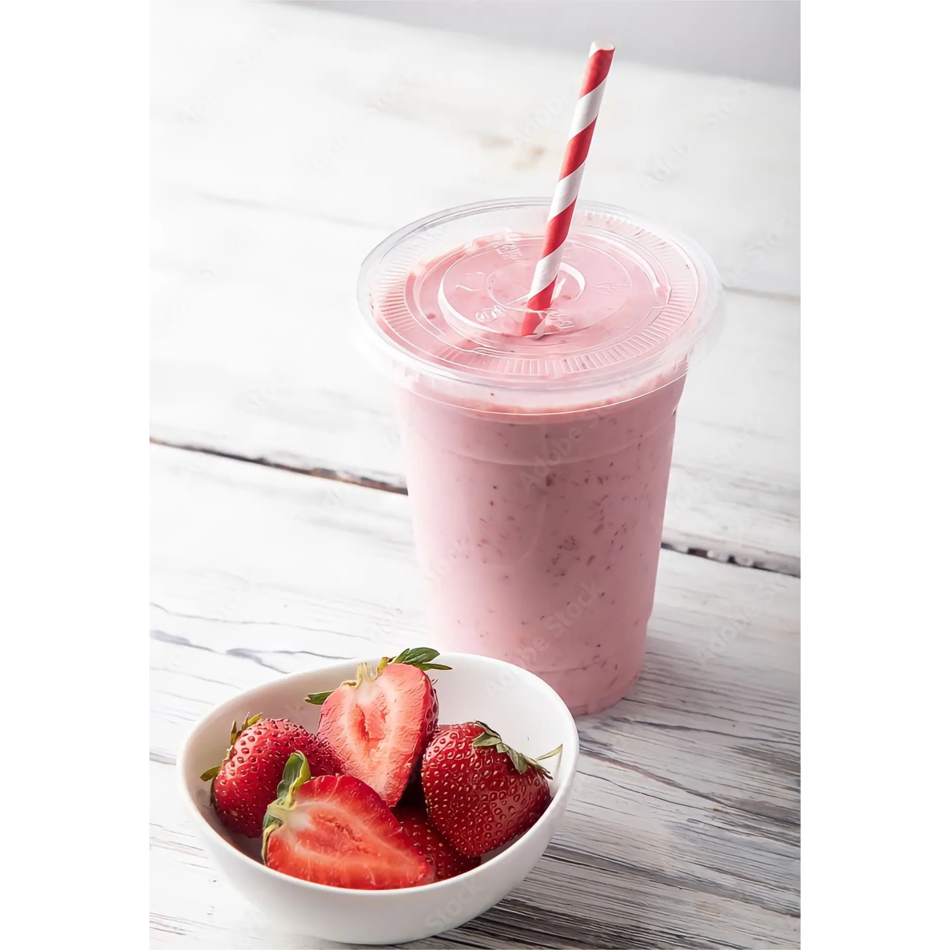 Hình ảnh Sinh Tố Dâu Tây - Strawberry Smoothie