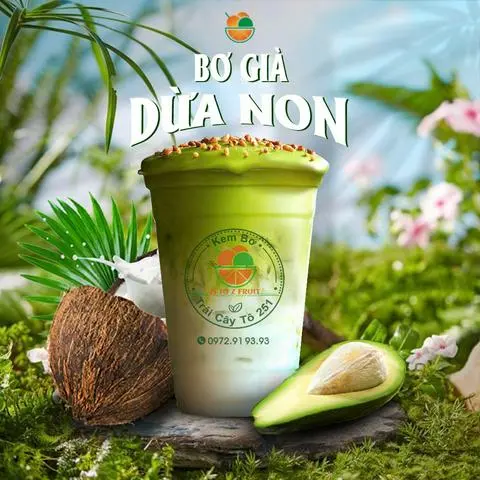 Hình ảnh Bơ Già Dừa Non