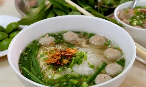 Hình ảnh Hủ Tiếu Bò Viên