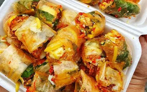 Hình ảnh bánh tráng cuốn 