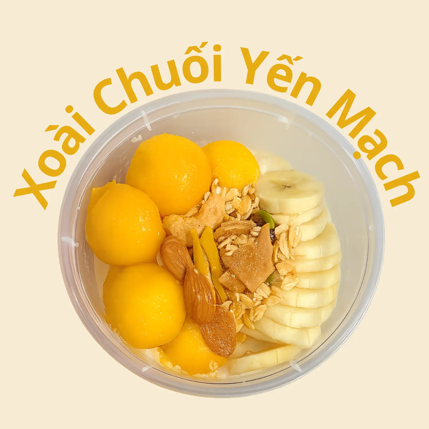 Hình ảnh Xoài Chuối Yến Mạch