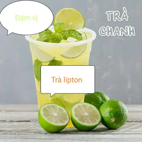 Hình ảnh Trà Lipton Chanh Tươi
