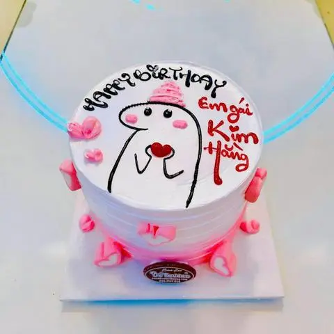 Hình ảnh bánh ve hình ôm trái tim dễ thương