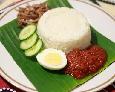 Hình ảnh Nasi lemak bungkus 