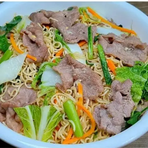 Hình ảnh mì xào bò 