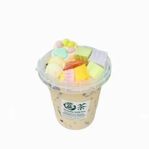 Hình ảnh Trà Sữa Xô Thập Cẩm Nhà Làm Size 1L