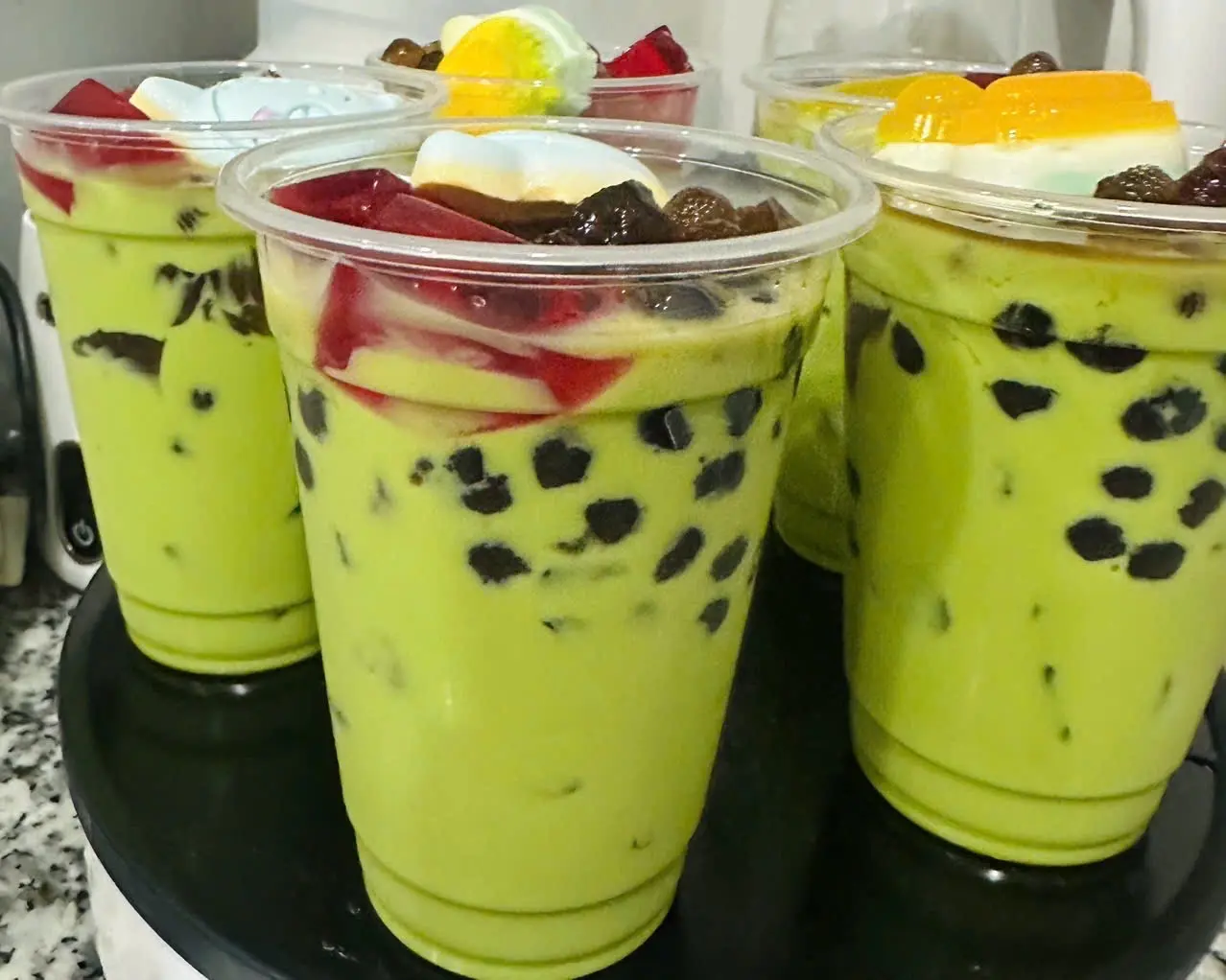Hình ảnh Trà sữa thái xanh
