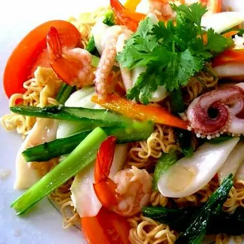 Hình ảnh Mì xào hải sản