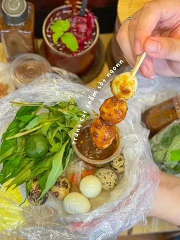 Hình ảnh bánh tráng chấm 