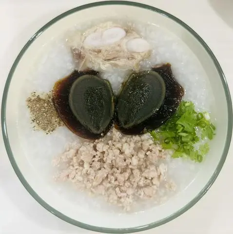 Hình ảnh Cháo sườn trứng bắc thảo