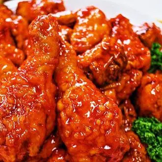 Hình ảnh Gà Viên Rán Sốt Ngọt Hàn Quốc 