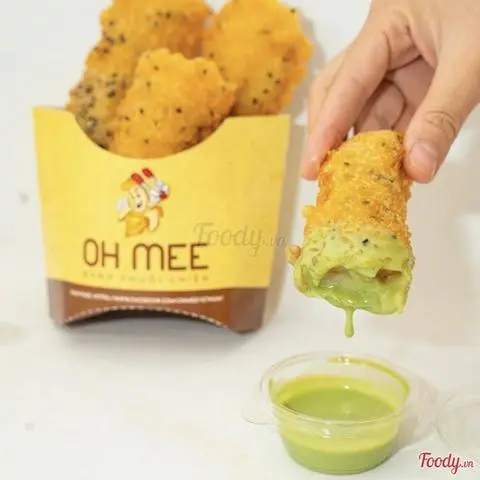 Hình ảnh Bánh Chuối Chiên Sốt Matcha