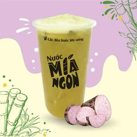 Hình ảnh Nước Mía Khoai Môn - Size Vừa (M)