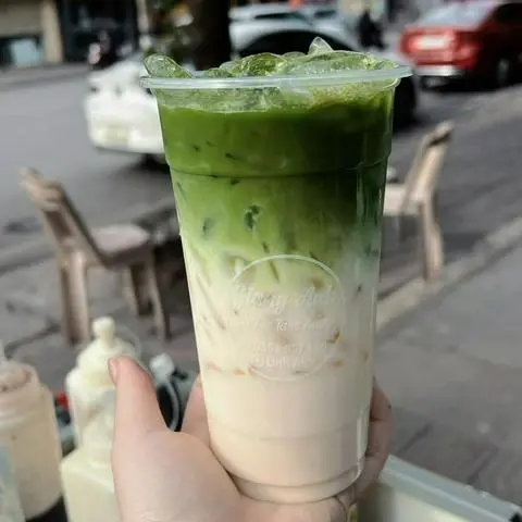 Hình ảnh Matcha Latte Sữa Gấu - Uống Là Ghiền