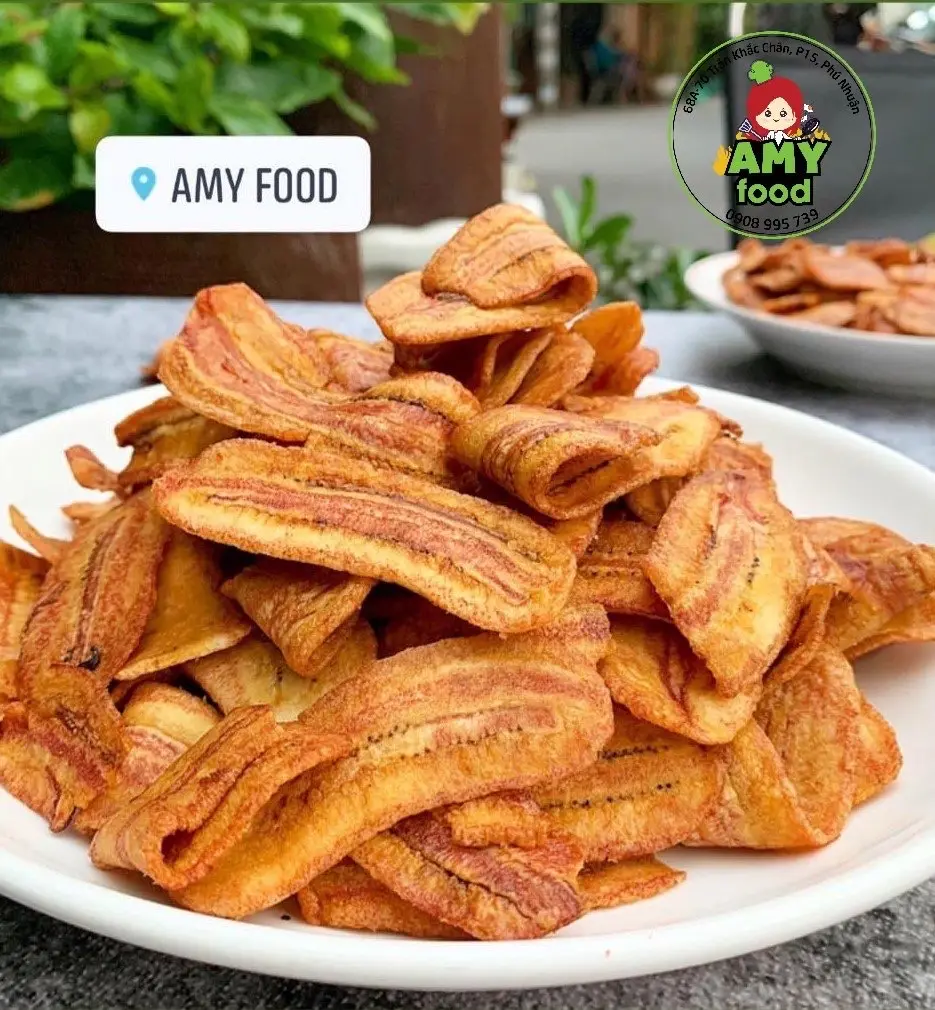 Hình ảnh Chuối sấy giòn loại ngon 250g