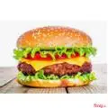 Hình ảnh Hamburger bò trứng phô mai