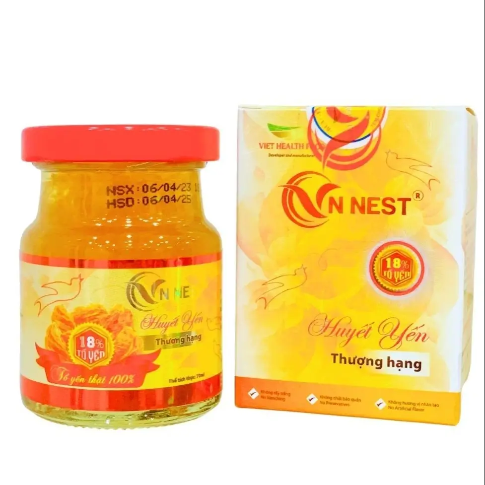 Hình ảnh Huyết Yến Chưng Sẵn 18% Yến (Lọ Lẻ)