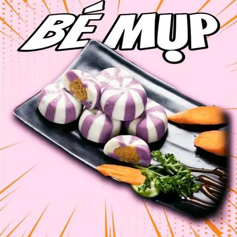 Hình ảnh Bánh bao tím