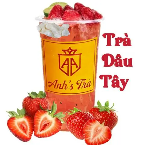Hình ảnh Trà Dâu Tây Thạch 