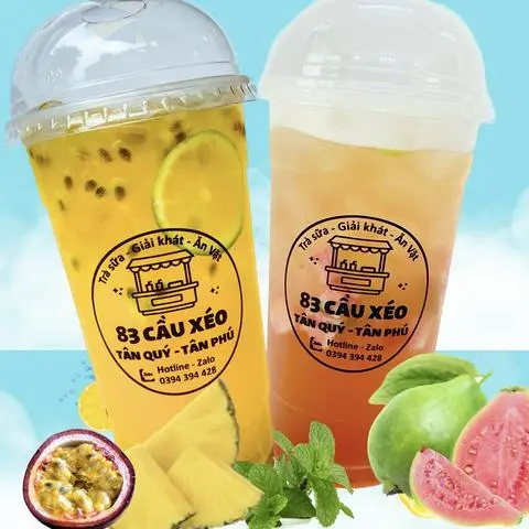 Hình ảnh Combo Trà - Dứa Chanh Dây - Ổi Hồng