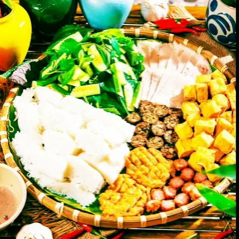 Hình ảnh Bún Đậu Thập Cẩm 3 Người+3 Ly Trà Tắc