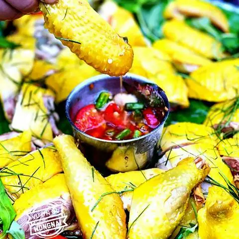 Hình ảnh Gà ri ủ muối cao cấp Huy chương vàng