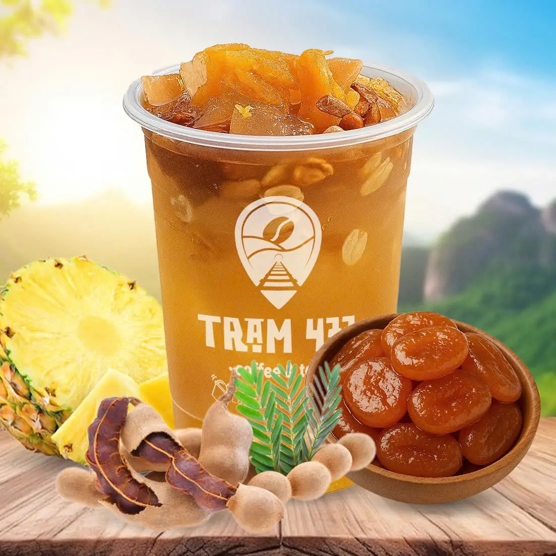 Hình ảnh Đá Me Thơm Thốt Nốt (Món Mới Nên Thử)