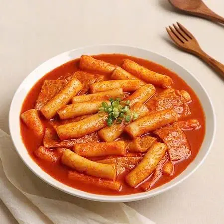 Hình ảnh Tokbokki chả cá