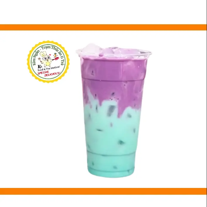 Hình ảnh KHOAI MÔN BẠC HÀ LATTE (Khoai Môn Mint)