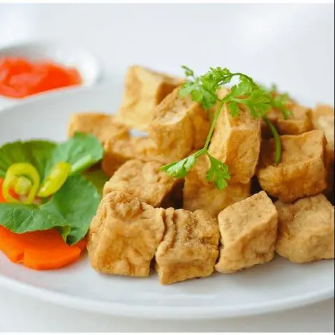 Hình ảnh đậu hủ chiên
