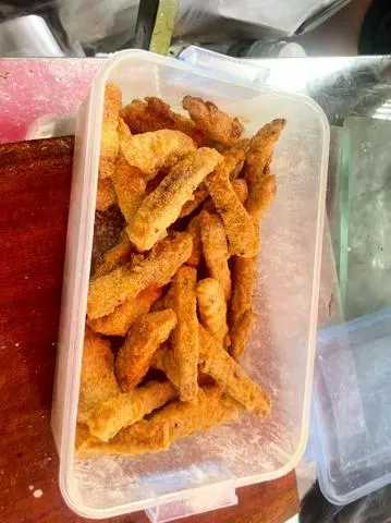 Hình ảnh Khoai lang lắc phô mai