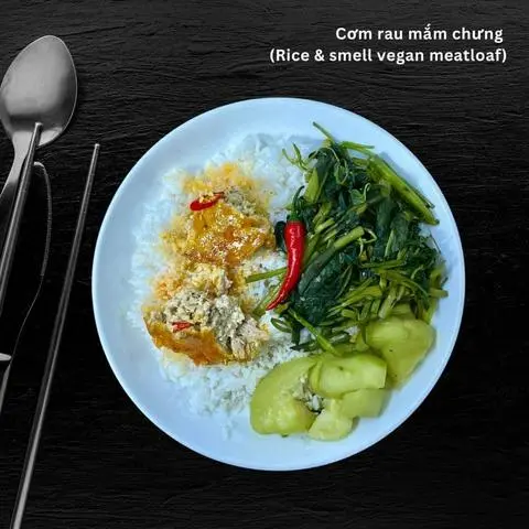 Hình ảnh Cơm mắm chưng chay