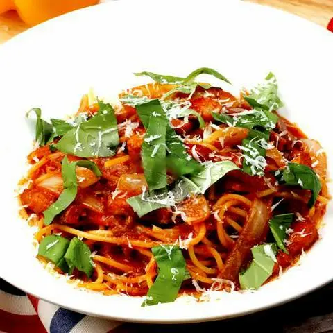 Hình ảnh Amatriciana spaghetti