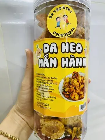 Hình ảnh DA HEO MẮM HÀNH (180gram)