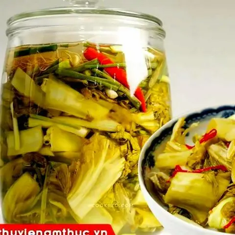 Hình ảnh Dưa cải chua nhà làm