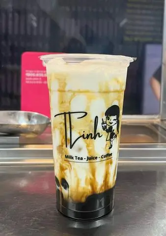 Hình ảnh Sữa tươi trân châu đường đen
