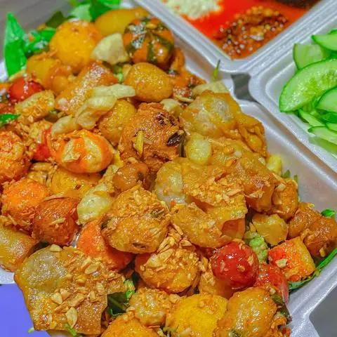 Hình ảnh Bánh bao tôm jim