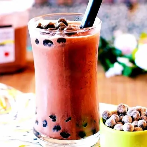 Hình ảnh Trà sữa socola - Thạch trân châu - 700ml