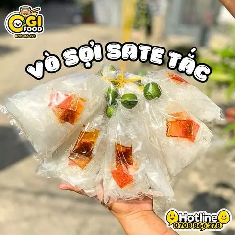 Hình ảnh Xâu 10 Bịch Vò Sợi Khô Sate Tắc